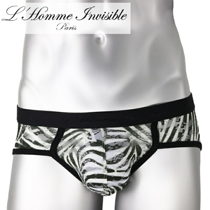 L'HOMME INVISIBLE ブリーフ メンズブリーフ メッシュ シースルー メンズローライズブリーフ ブリーフパンツ メンズ下着 メンズビキニ ロームアンヴィジーブル L'Homme Invisible Cory ビキニブリーフ(uw06-cor-002)[M便 4/12]