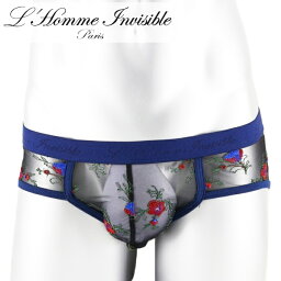 L'HOMME INVISIBLE ブリーフ メンズブリーフ メッシュ シースルー メンズローライズブリーフ ブリーフパンツ メンズ下着 メンズビキニ ロームアンヴィジーブル L'Homme Invisible Lanuitfleurie Black Bikini Briefs ビキニブリーフ(uw06-lnf-001)[M便 4/12]