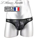 L'HOMME INVISIBLE 男性下着 Tバック 男性用Tバック 男性Gストリング G-string メンズTバック ロームアンヴィジーブル L'Homme Invisible Corentin Tバック(uw07-cre-001)[M便 4/12]