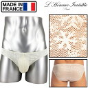 ブリーフ メンズブリーフ シースルー メンズローライズブリーフ メンズ下着 メンズビキニ ロームアンヴィジーブル L'Homme Invisible Snowf...