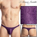 男性下着 Tバック 男性用Tバック 男性Gストリング G-string メンズTバック ロームアンヴィジーブル L Homme Invisible Heliotrope Tバック 男性下着 uw26-lio-j12 [M便 1/3]