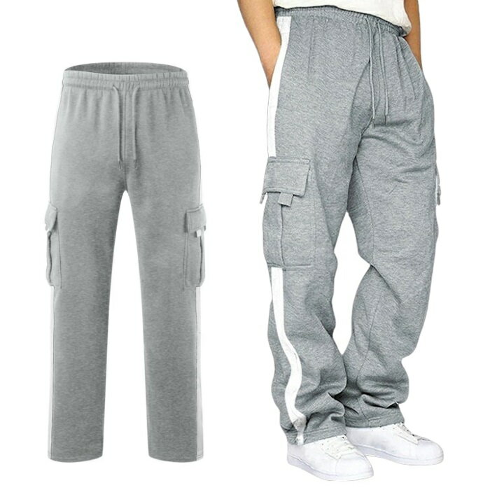 スウェットパンツ メンズ ストレート ジョガーパンツ ストレッチ カジュアルウェア スポーツウェア ルームウェア 春・秋・初冬対応(swp01)