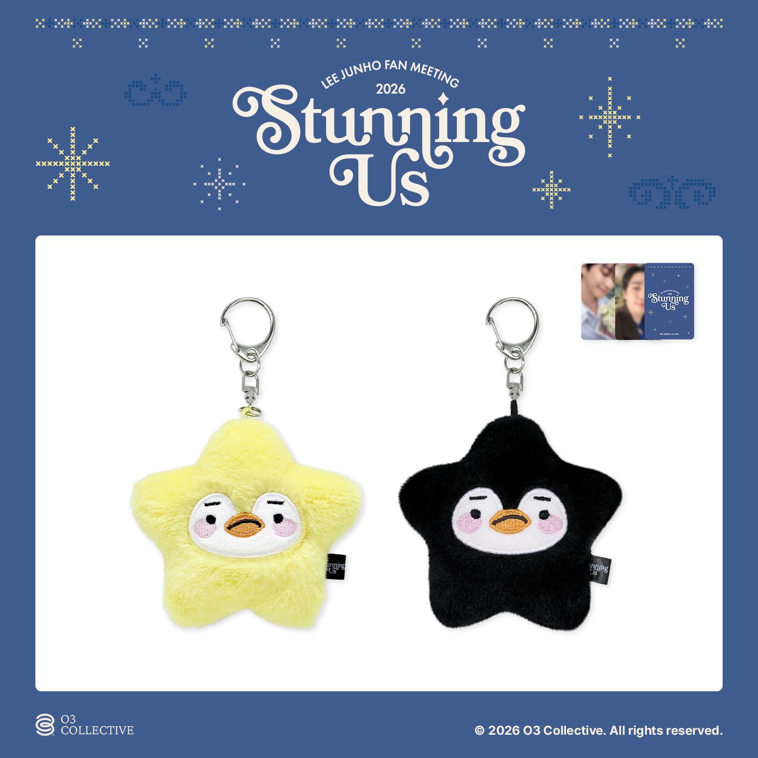 LEE JUNHO - 2026 FAN MEETING  MD. (STAR PENPEN PLUSH KEYRING SET (BABY ver.)) 