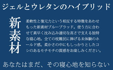 枕 ブルーブラッド3D体感ピロー BlueBloodマクラ 全てのまくら難民に！まるで無重力 プレゼント※別途送料エリア 北海道540円/沖縄3,000円【Blueblood正規品】