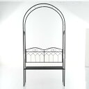 【全店P5倍~300円OFFクーポン配布中!本日限り】【新作予約】ガーデンアーチ ローズアーチ 園芸 ガーデニング用品 ガーデン ファニチャー スチール 鉄製 薔薇アーチ 外 園芸用品 アーチ ガーデニング 花立て 庭園 おしゃれ