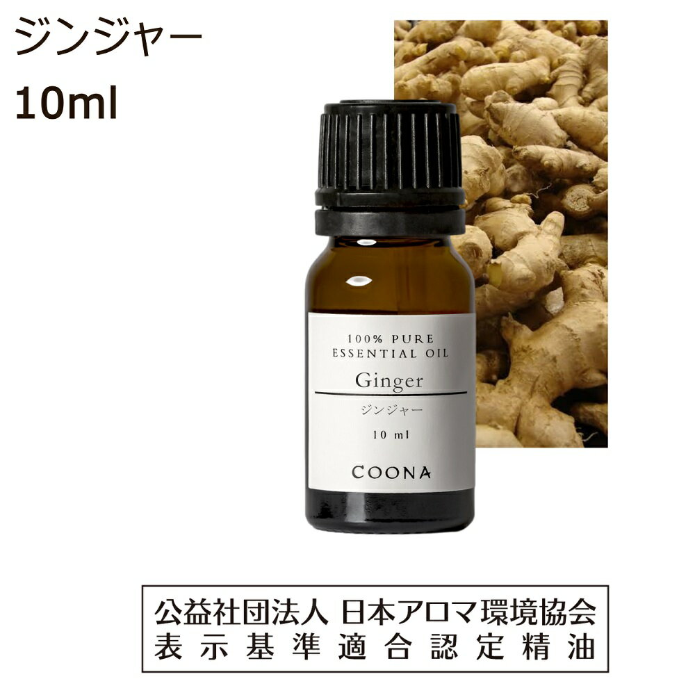 ジンジャー 精油 アロマ オイル アロマオイル 10ml エッセンシャルオイル 生姜 ショウガ 香り Ginger 送料無料