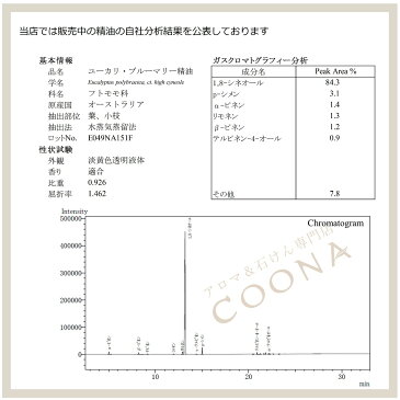 100%ピュア エッセンシャルオイル ユーカリ ブルーマリー 5 ml