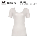 20％OFF ワコール ニット スゴ衣 なめらかコットン 3分袖トップス（綿100％）LLサイズ Wacoal CLC222（2点までメール便可能）