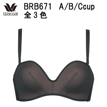 25％OFF ワコール SUHADA HALF スハダ ハーフ　A/B/Cカップブラ ノンワイヤー 1/2カップ ブラジャー BRB671 wcl−suhb