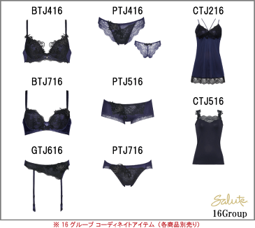 25%OFF ワコール サルート<16グループ>3/4カップ ブラジャー D/E/Fカップ(女優 Bra)Wacoal Salute BTJ716 slt16-v