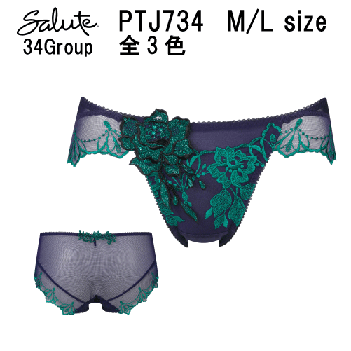 30％OFF【送料無料】ワコール セール サルート＜34グループ＞ノーマル ショーツ M/Lサイズ Wacoal Salute PTJ734 slt34-p