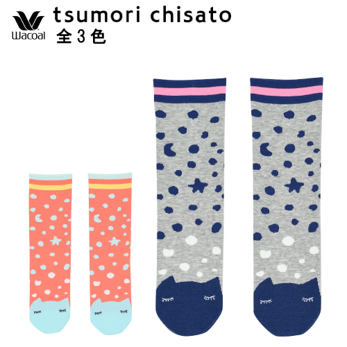 20％OFF ワコール セール ツモリチサト 小物 ＜ドット柄＞ソックス（左右1セット）tsumori chisato UEY516（継続商品）（2点までメール便可能）