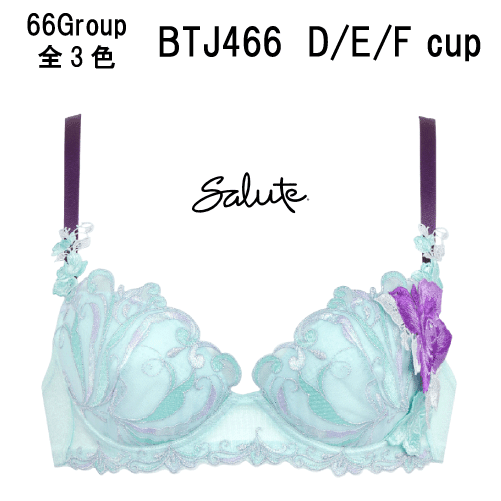 40％OFF【送料無料】ワコール セール サルート＜66グループ＞3/4カップ ブラジャー D/E/Fカップ（プッシュアップタイプ）Wacoal Salute BTJ466のサムネイル