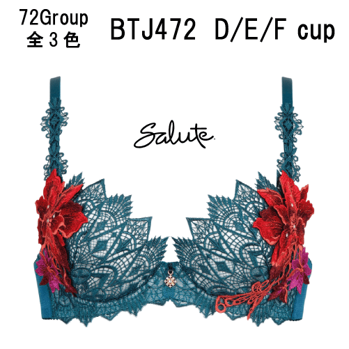 35OFF̵ۥ拾  롼ȡ72롼ס3/4å ֥饸㡼 D/E/Få 줤ë֤ĤP-UPʥץå奢åץסWacoal Salute BTJ472