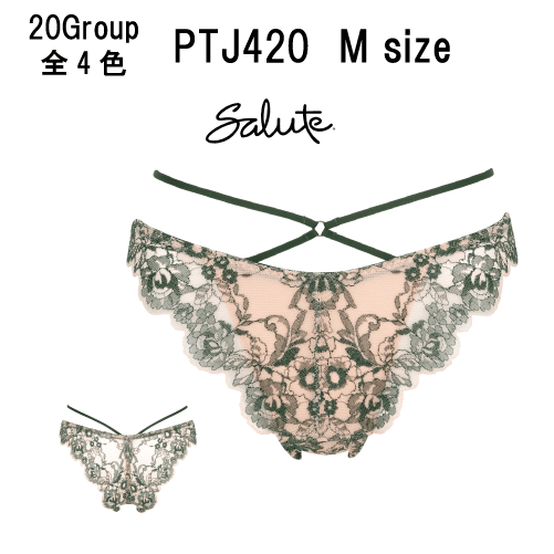 28％OFF ワコール サルート＜20グループ＞Tバック・ソング ショーツ Wacoal Salute PTJ420（2点までメール便可能）のサムネイル