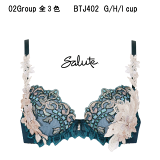 27OFF̵ۥ拾 롼ȡ02롼ס3/4å ֥饸㡼 G/H/Iåסʥץå奢åץסWacoal Salute BTJ402