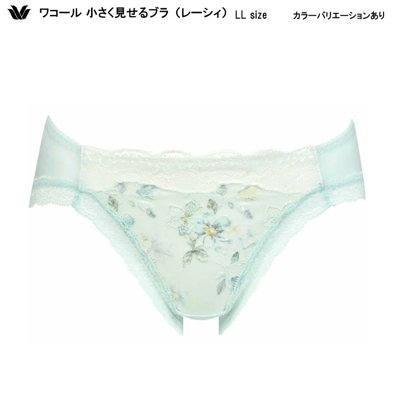 22%OFF ワコール <小さく見せるブラ>コーデネイト はきこみ丈あさめ スタンダードショーツ(2024秋冬)LLサイズ PRA153(ご指定が無い場合は3点までメール便での発送)