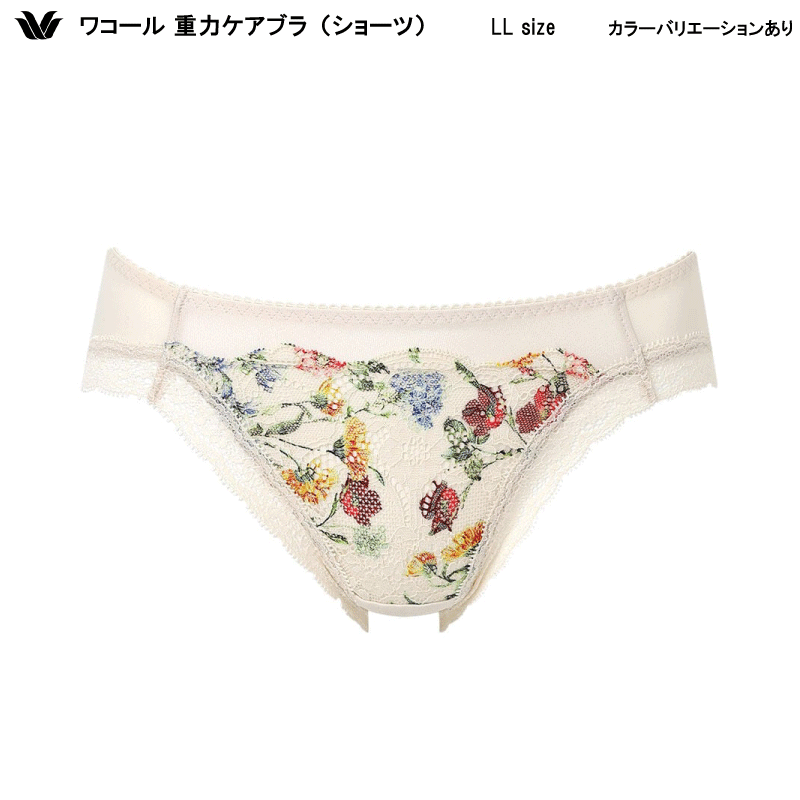 乐天商城 - 20％OFF ワコール 重力ケアブラ コーディネイト ハイレッグショーツ はきこみ丈あさめ（ローライズ）ショーツ （2025秋冬）LLサイズ PXB194（ご指定が無い場合は3点までメール便での発送）