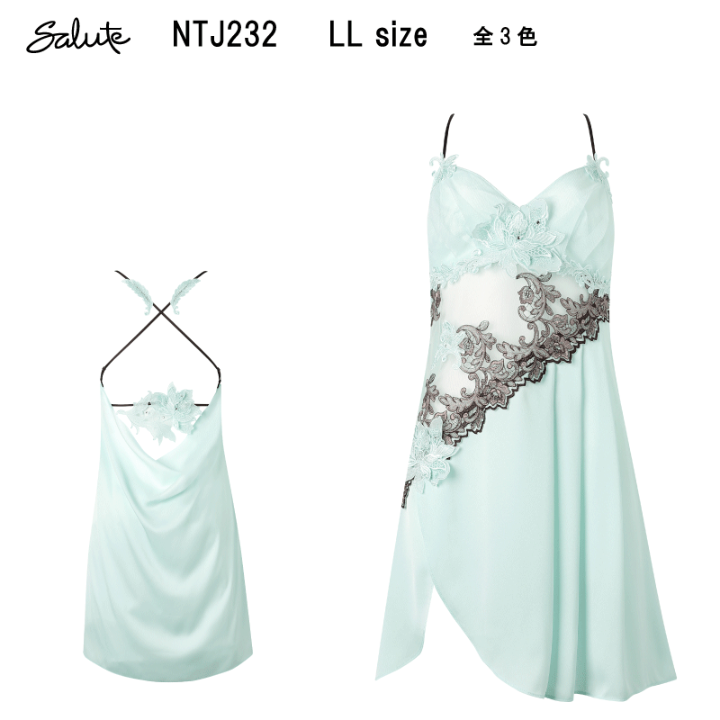 10��OFF������̵���ۥ拾���� ���롼�ȡ�32���롼�ס��󥸥��꡼�ɥ쥹 LL������ Wacoal Salute NTJ232