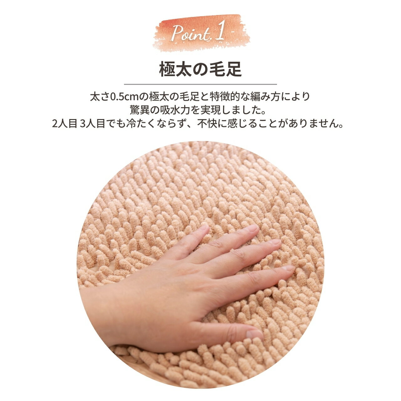 バスマット 超吸収 洗える 【乾かないマットのストレスから解放】 足拭きマット お...