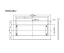 ダイキン kdb024b42 ハウジングエアコン別売品 ワイドパネル 670×1310 フラットパネル フレッシュホワイト ♪▲