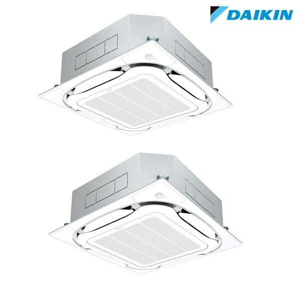 ダイキン [SSRC280CDF+分岐管] 業務用エアコン 天井埋込カセット形 S-ラウンドフロー センシング ツイン同時マルチ FIVESTARZEAS 10馬力 三相 ワイヤード ♪∀