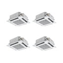三菱 PLZD-ZRMP280HLF4 業務用エアコン 4方向天井カセット i-スクエアタイプ スリムZR 同時フォー P280 10馬力 三相 200V ワイ...