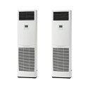 三菱 PSZX-ERMP112K5 業務用エアコン 床置 スリムER 同時ツイン P112形 4馬力 三相 200V ♪∀