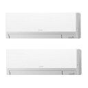 三菱 PKZX-ERMP80SLL5 業務用エアコン 壁掛 スリムER 同時ツイン P80形 3馬力 単相 200V ワイヤレス ♪∀