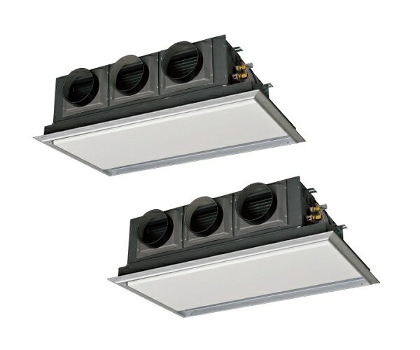 三菱重工 【FDRK1125HP5SA サイレントパネル】 業務用エアコン 暖ガン 天埋カセテリア ツイン P112 4馬力 三相 200V ワイヤード 寒冷地用 [♪]