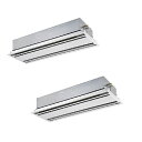 日本キヤリア/旧東芝 GWSB22413MUB 業務用エアコン 天井カセット形 2方向吹出し スーパーパワーエコゴールド 同時ツイン P224 8馬力 三相20...