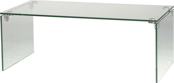 [メーカー欠品中]東谷 PT-26 ガラステーブル W100×D50×H38.5 [♪]
