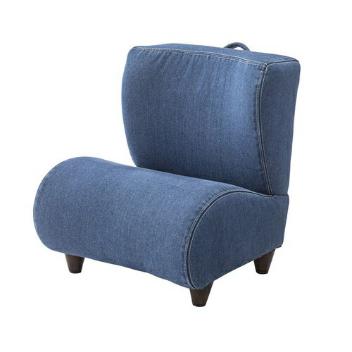 [メーカー欠品中]東谷 NS-612BL ポータブルチェア W47×D51×H47/51×SH23/27 [♪]