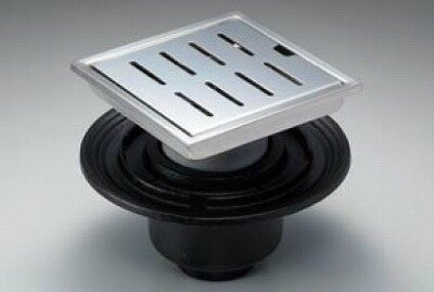 浴室排水ユニット TOTO YTB200DBS 縦引きトラップ ステンレス 防水層タイプ 200角タイル用 [■]