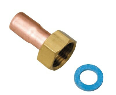 エコキュート部材 ダイキン KHFB4A42 銅管アダプター（Φ12.7）Φ12.7ロウ付用 10個入り ストレート