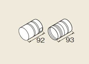 ガス給湯器 部材 リンナイ　EFA-10NJ　φ60KP延長用接続管セット [≦]