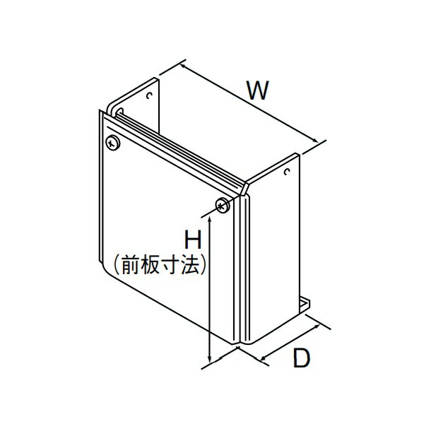 リンナイ 【ROP-T101(K)SW 25-1181】 ガス給湯暖房 部材 配管カバー 450×480×252 [≦]