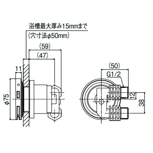 ʥ UF-A110LP (24-1075) ۴ĶLP   ͥ³ 15mm []