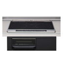 クリナップ ZZHTSK6AKK-C IHクッキングヒーター 2口IH+ラジエントヒーター 間口60cm ブラック/ブラック 受注生産品 ♪§