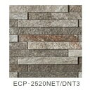 LIXIL 【ECP-2520TNA/DNT2(グリーン) 4シート/ケース】 25×202角片面小端仕上げ(短辺)ネット張り(出隅用) ディニタ エコカラット...
