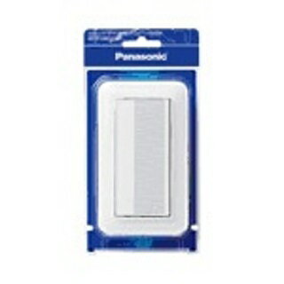 電設資材 パナソニック　WTP50011WP　コスモシリーズワイド21 埋込スイッチB 片切 プレート付 ホワイト