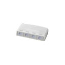 電設資材 パナソニック NR3164(発注単位:5) ぐっとすシリーズ情報モジュラジャック CAT5E 露出型4コ口