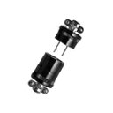 電設資材 パナソニック WA1215(発注単位:5) ブラック コードコネクタ セット品 2P 15A 125V
