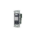 電設資材 パナソニック WTL4065MHK SO-STYLE 埋込熱線センサ付ナイトライト LED 電球色 明るさセンサ・コンセント付 マットグレー