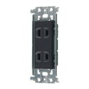 電設資材 パナソニック WTL1502H(発注単位:10) アドバンスシリーズ 埋込ダブルコンセント(金属枠付) グレー