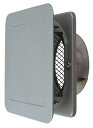 三菱 換気扇 ダクト用システム部材 【P-13YSQ3-BL】 角形防風板付ベントキャップ ステンレス製 防虫網付