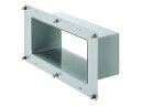 三菱 レンジフードファン部材 P-28DEA 煙逆流防止ダンパー用アタッチメント 浅形レンジフードファン用システム部材
