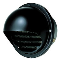 換気扇部材 パナソニック　VB-RW100A-K　ベンテック部材 丸形パイプフード アルミ製 ガラリ・防虫網付 ..