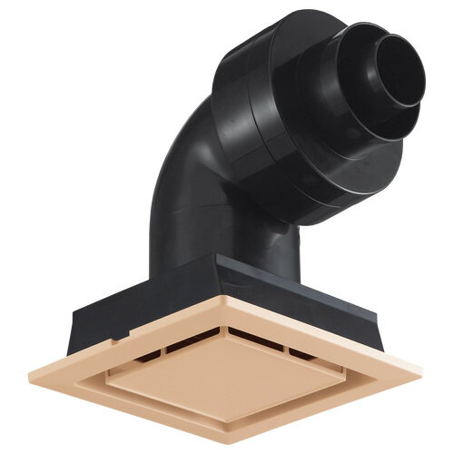 換気扇 日本キヤリア/旧東芝 DV-05KK1-T 別売部材 給排気グリル φ50用 樹脂製(風量調節形) ブラウン