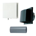 換気扇 日本キヤリア/旧東芝 DV-075KTPWK 別売部材 自然給気口セット 角形 シルキーホワイト